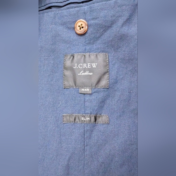 J Crew Navy Blazer, 44R - Picture 8 of 10